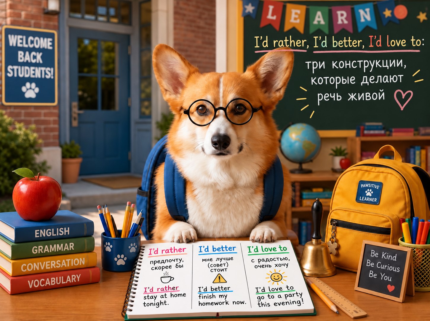 «I'd rather», «I'd better», «I'd love to»: три конструкции, которые делают речь живой