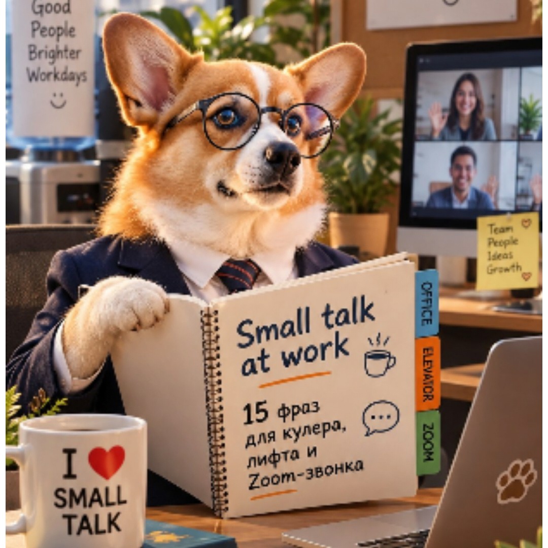 Small talk на работе: 15 фраз для кулера, лифта и Zoom-звонка